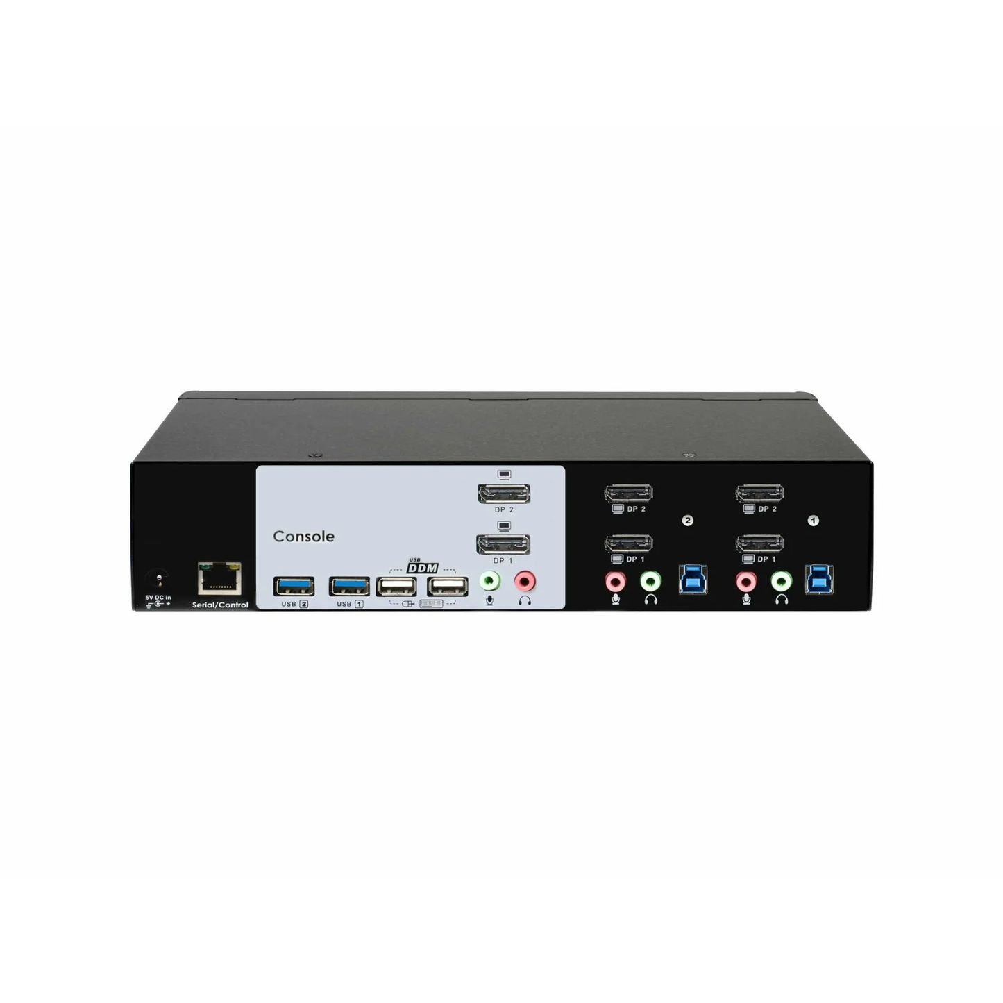 UDP2-12AP DisplayPort 1.4 KVM Switch for Dual Monitors and 2 Systems