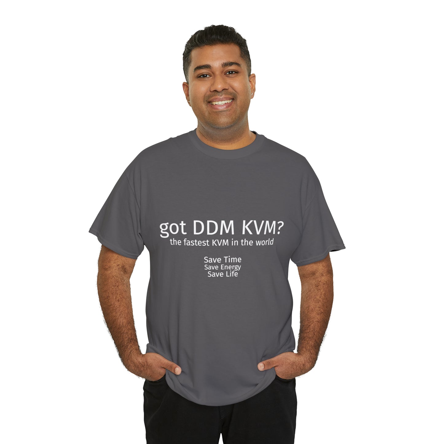 Got DDM KVM? ConnectPRO Unisex Heavy Cotton Tee