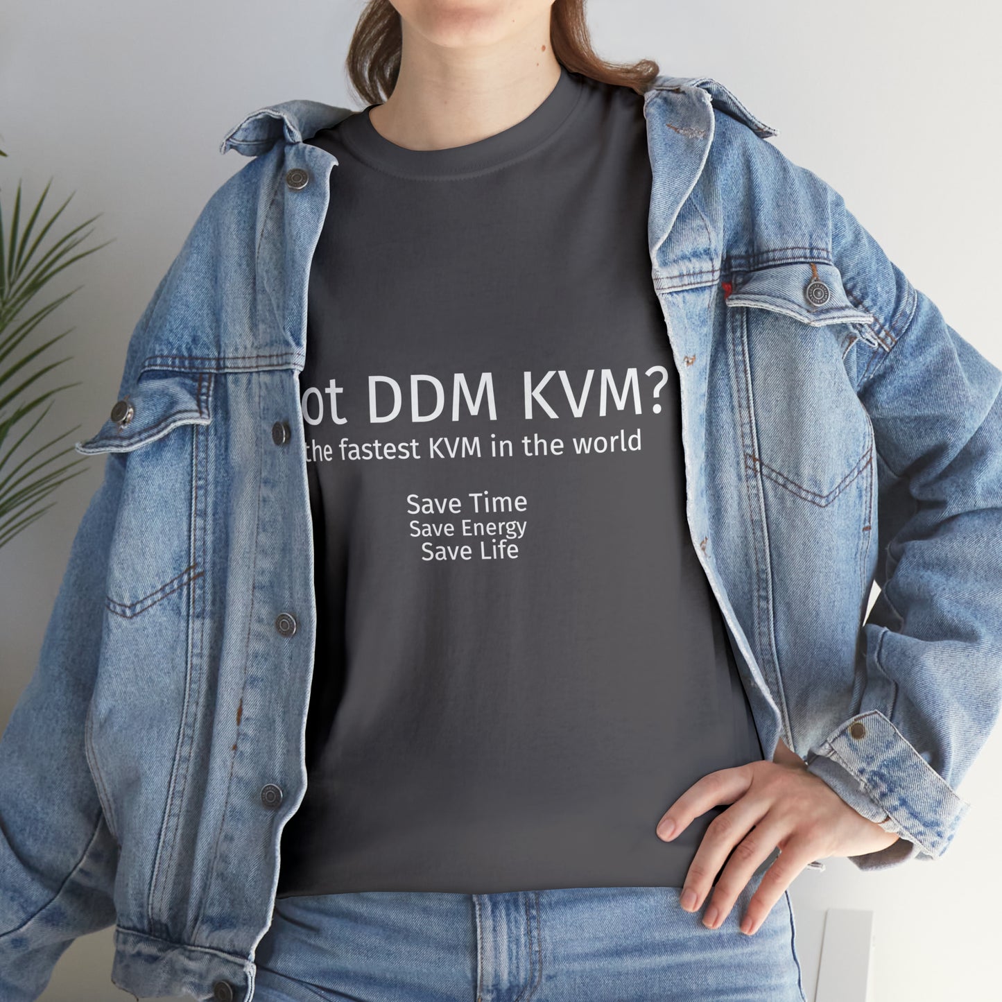 Got DDM KVM? ConnectPRO Unisex Heavy Cotton Tee