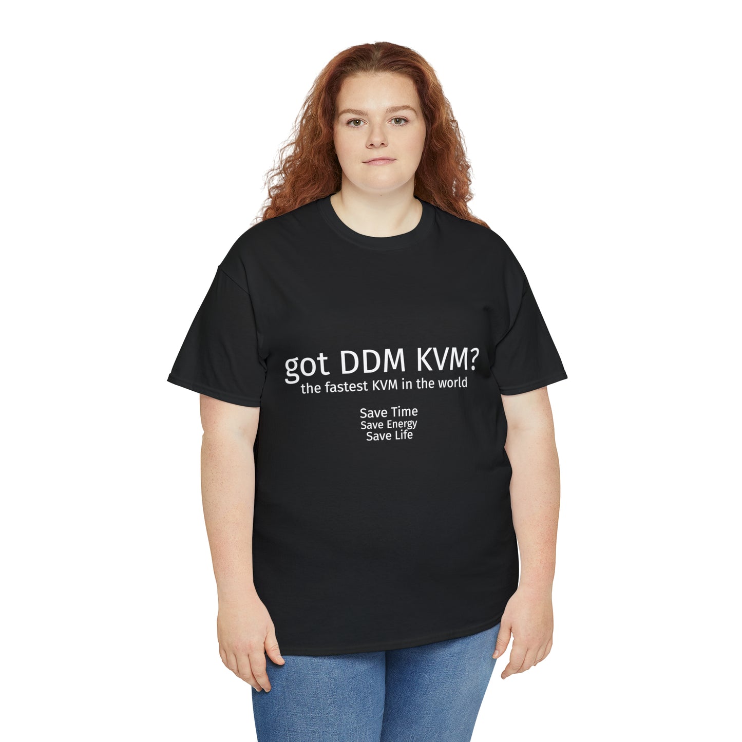 Got DDM KVM? ConnectPRO Unisex Heavy Cotton Tee