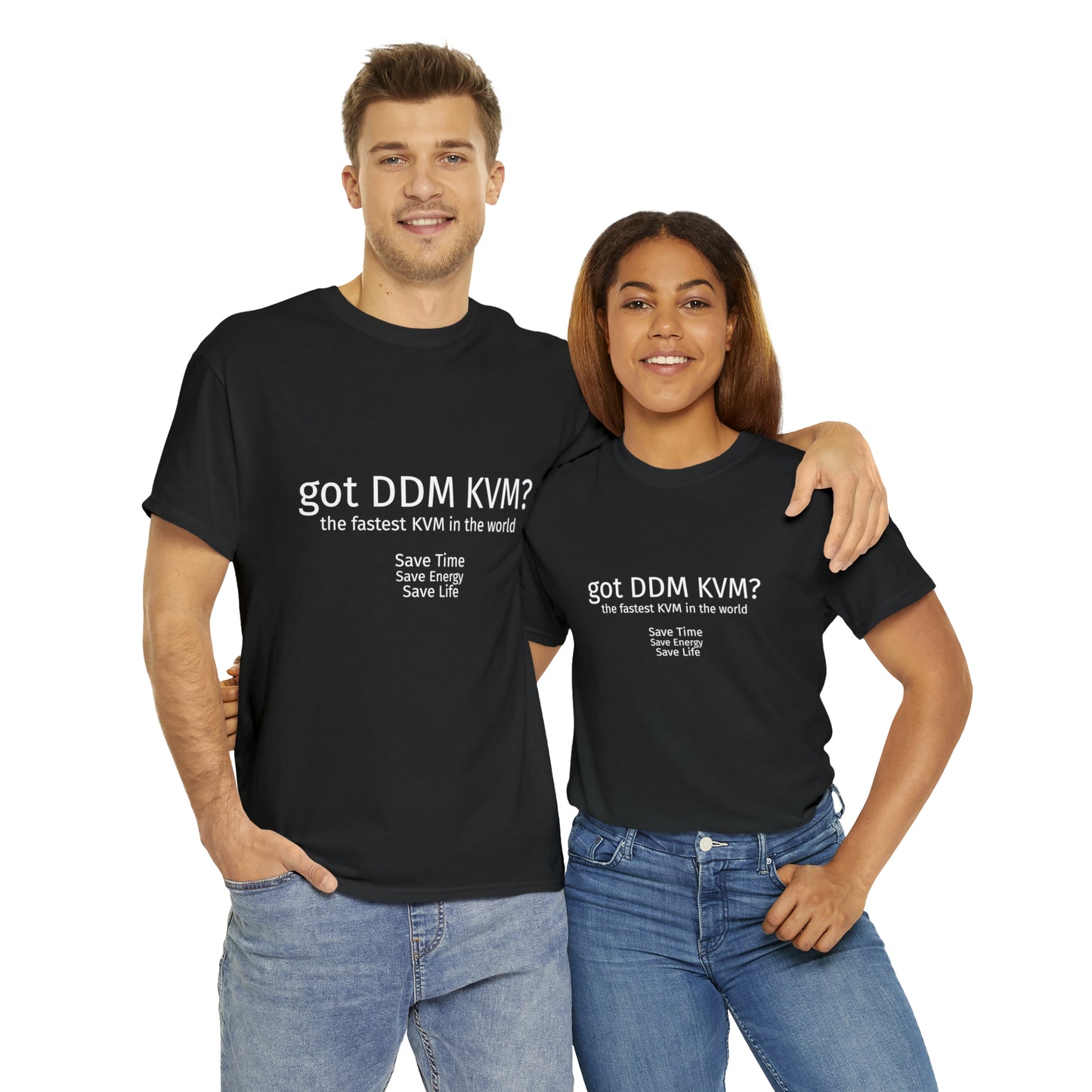 Got DDM KVM? ConnectPRO Unisex Heavy Cotton Tee