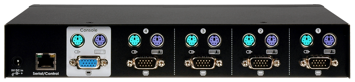 PR-14 PS/2+VGA KVM Switch