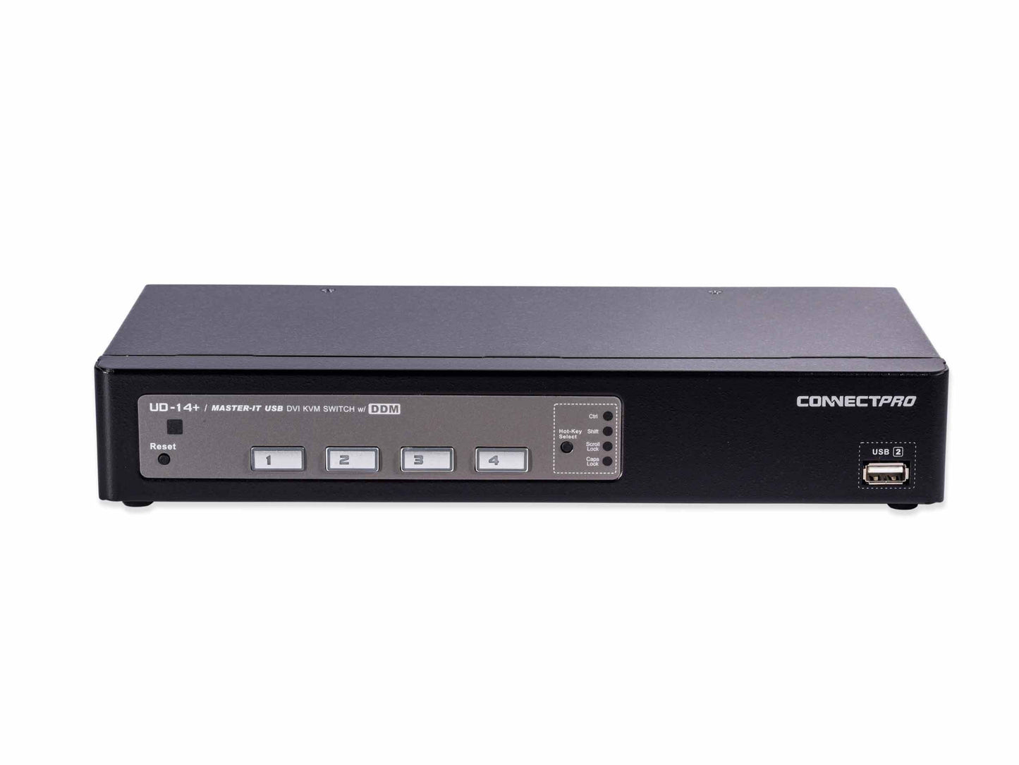 UD-14+ DVI-D KVM switch for One Monitor and Four Computers