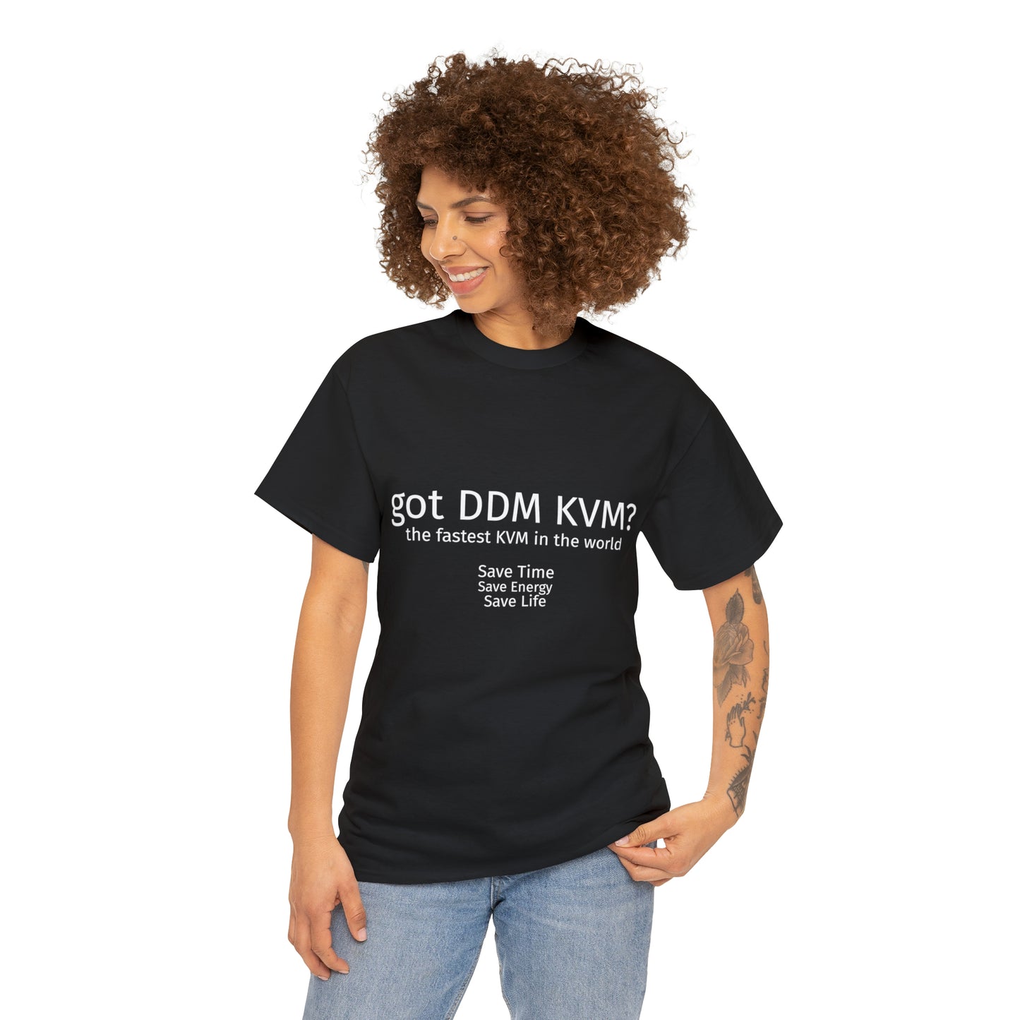 Got DDM KVM? ConnectPRO Unisex Heavy Cotton Tee