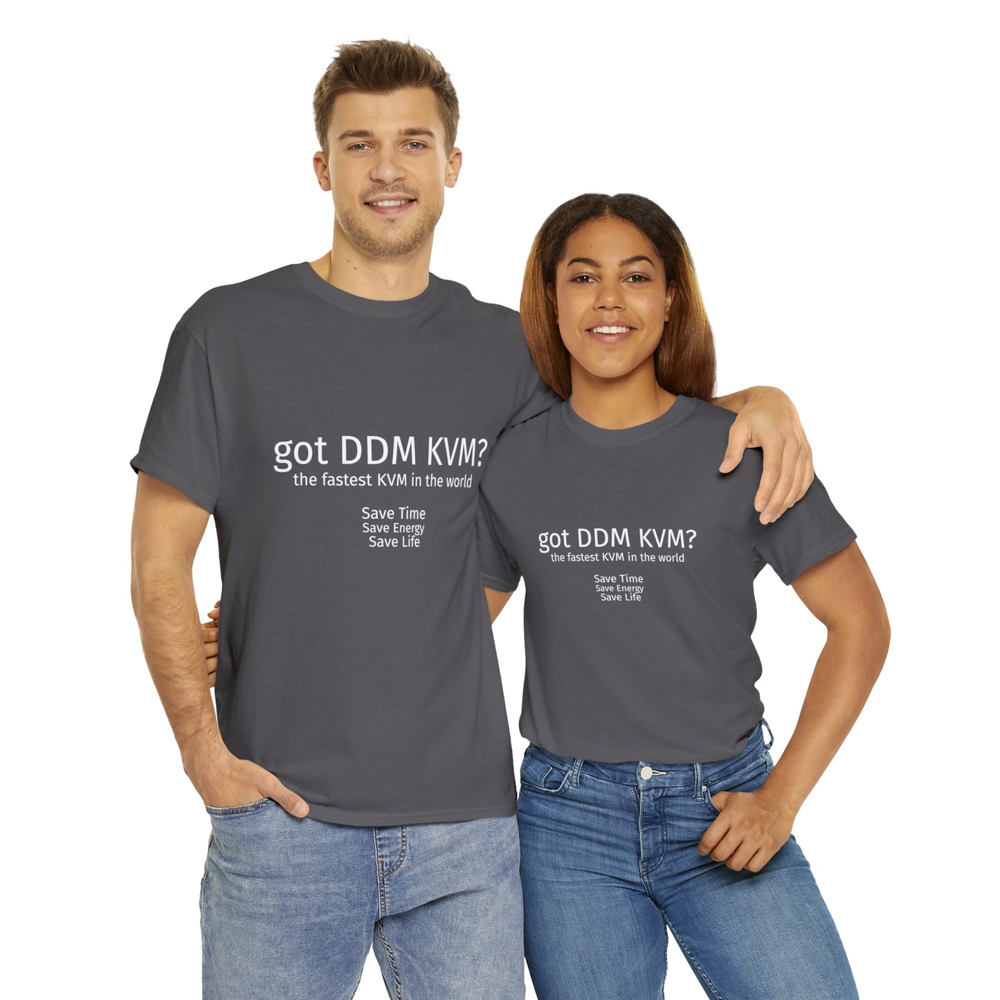 Got DDM KVM? ConnectPRO Unisex Heavy Cotton Tee