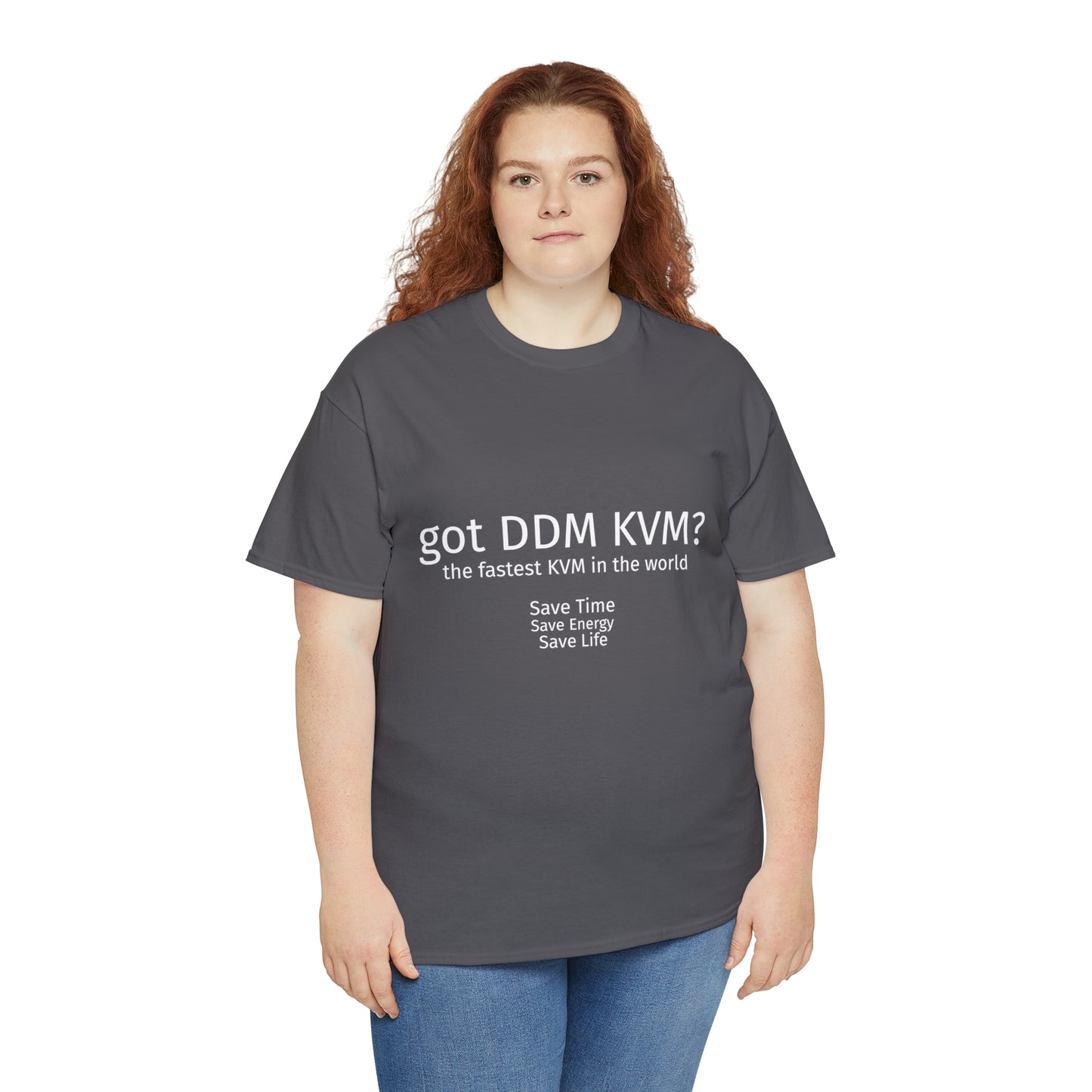 Got DDM KVM? ConnectPRO Unisex Heavy Cotton Tee