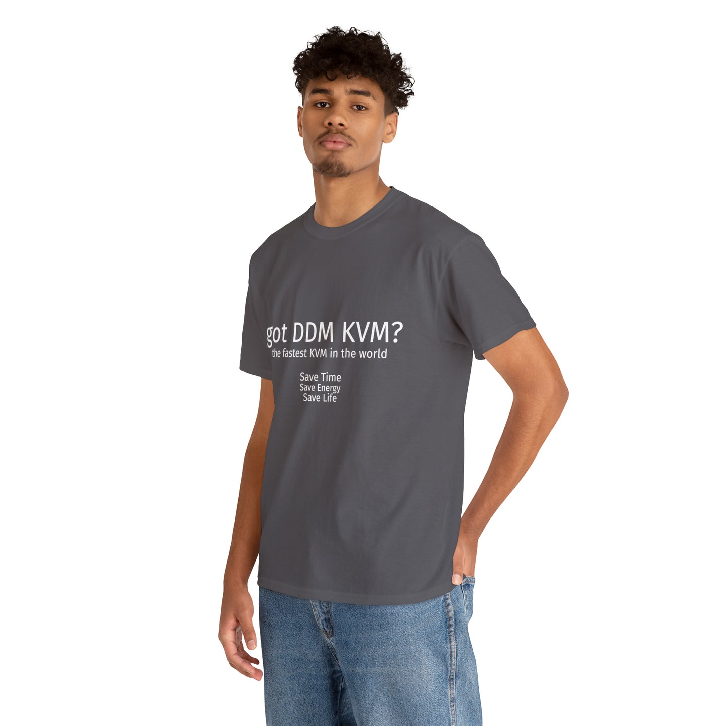 Got DDM KVM? ConnectPRO Unisex Heavy Cotton Tee