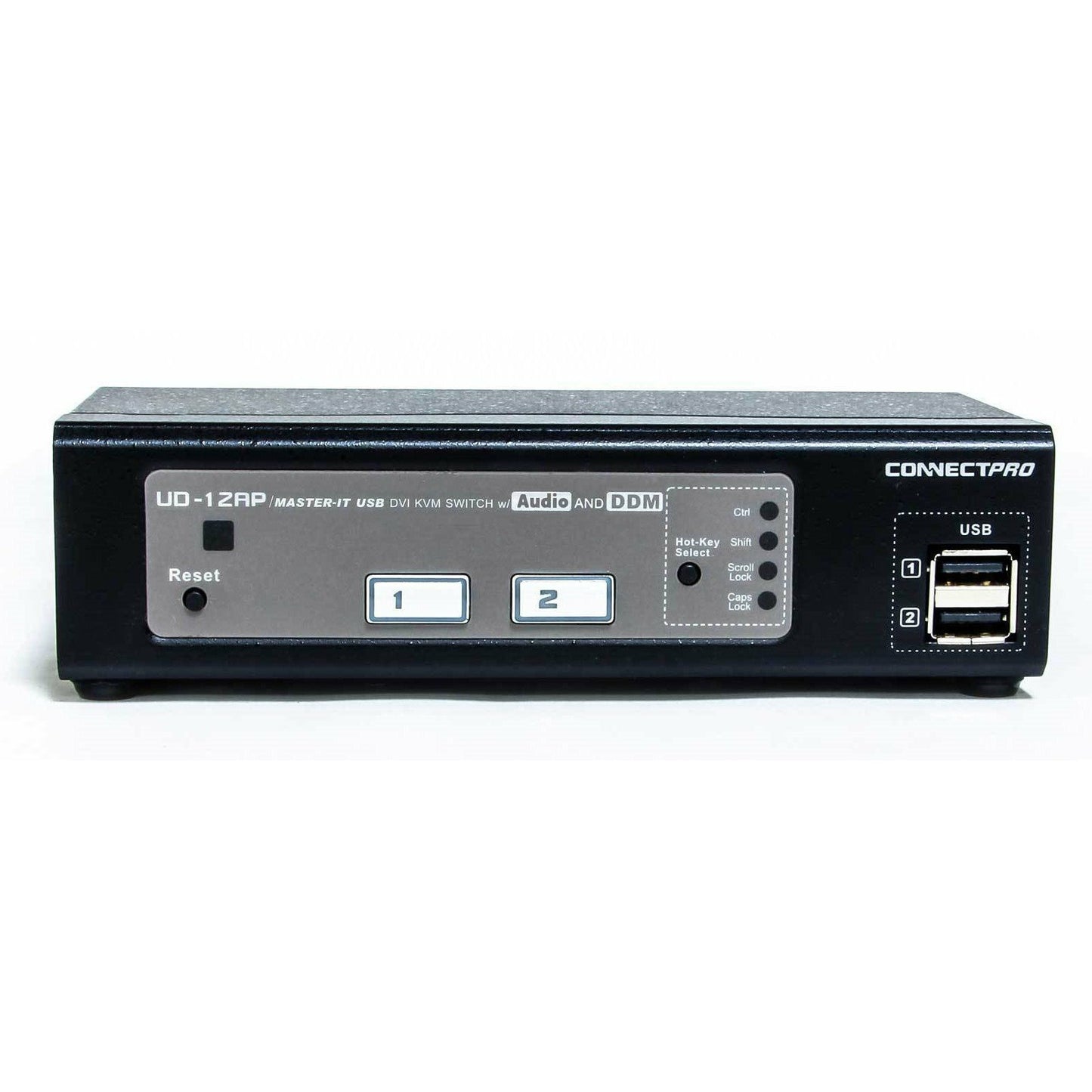 UD-12AP DVI-D KVM switch for One Monitor and Two Computers