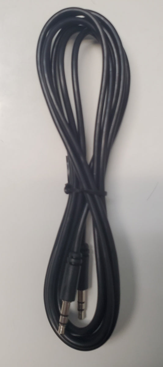 3.5 mm Audio Cable, Male to Male, 6 ft.