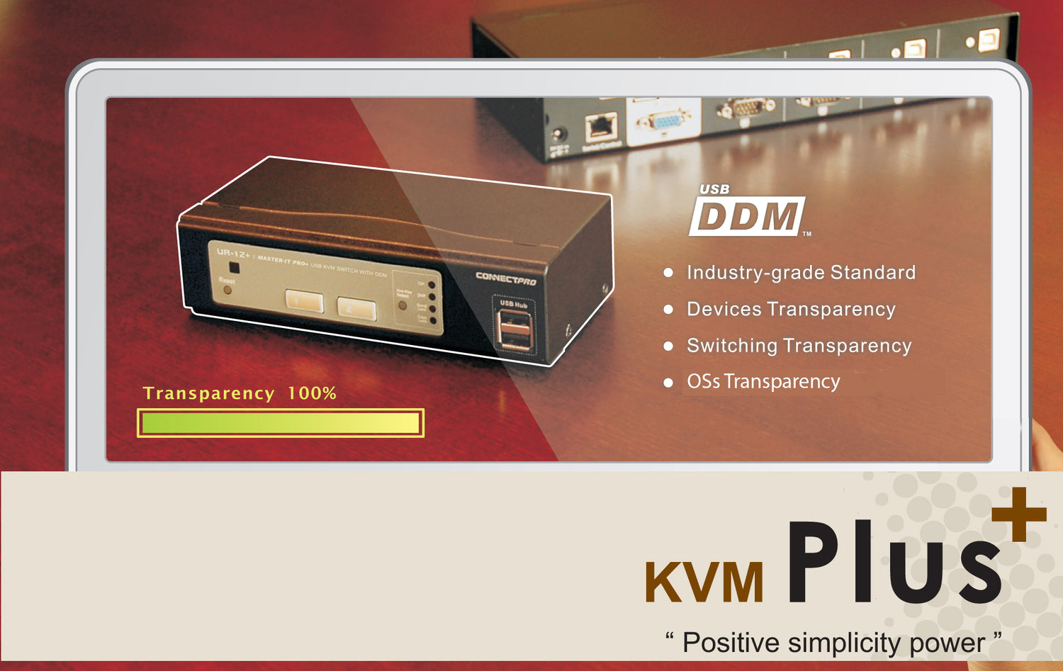 DDM class KVM switch at its best,  Dynamic Device Mapping Patents