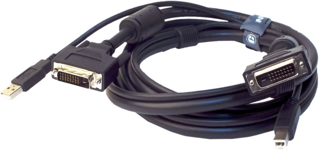 SDU Series USB/DVI 2-in-1 KVM Cable (DVI M-to-M w/ USB Type A to Type B)