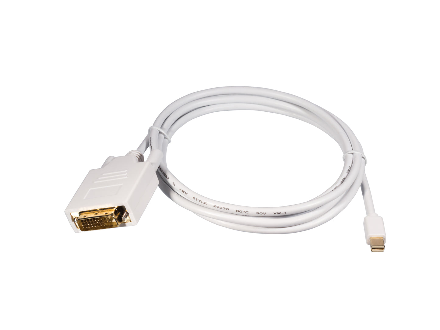 Mini DisplayPort to DVI Cable