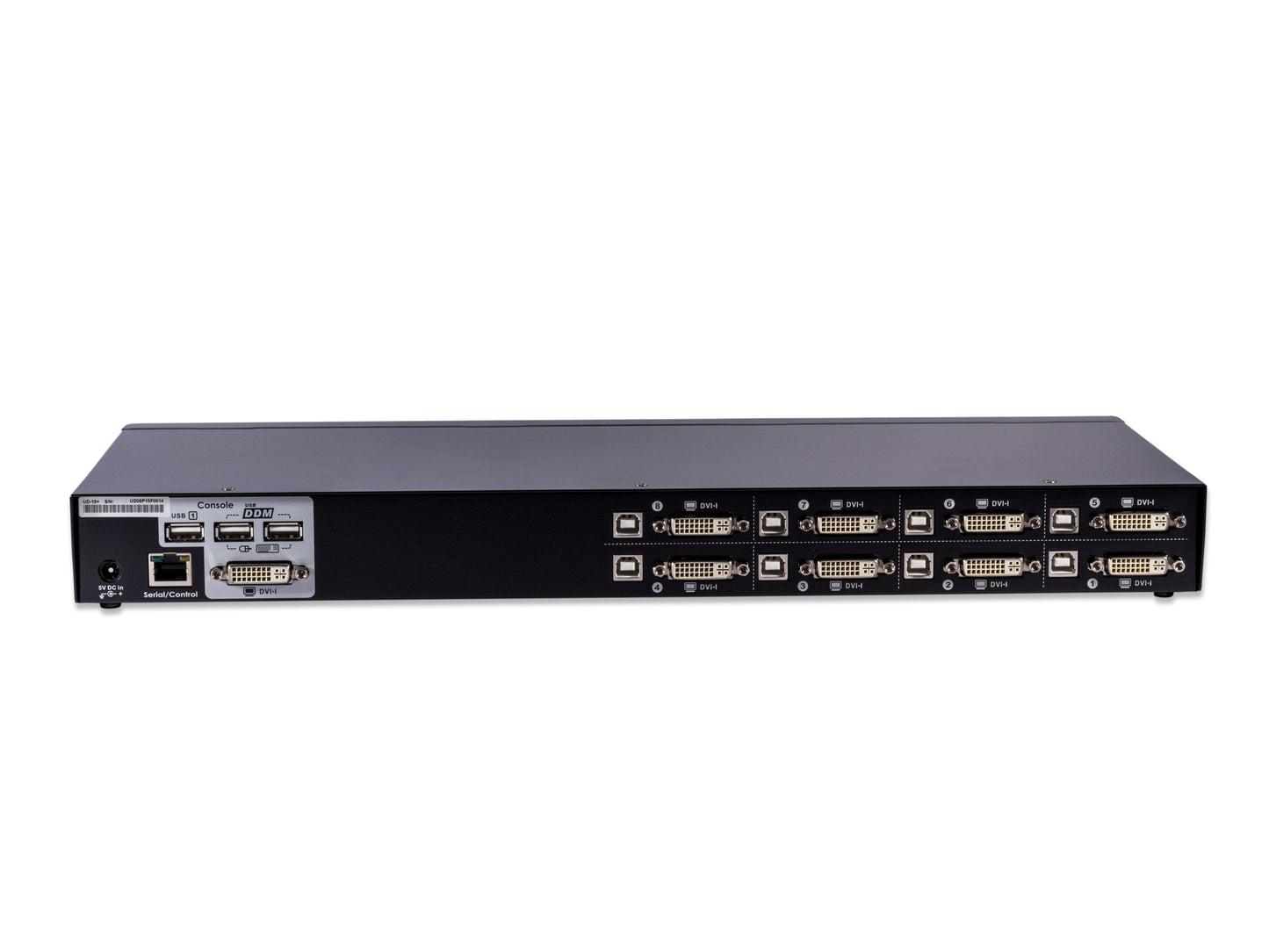 UD-18+ DVI-D KVM switch for One Monitor and Eight Computers