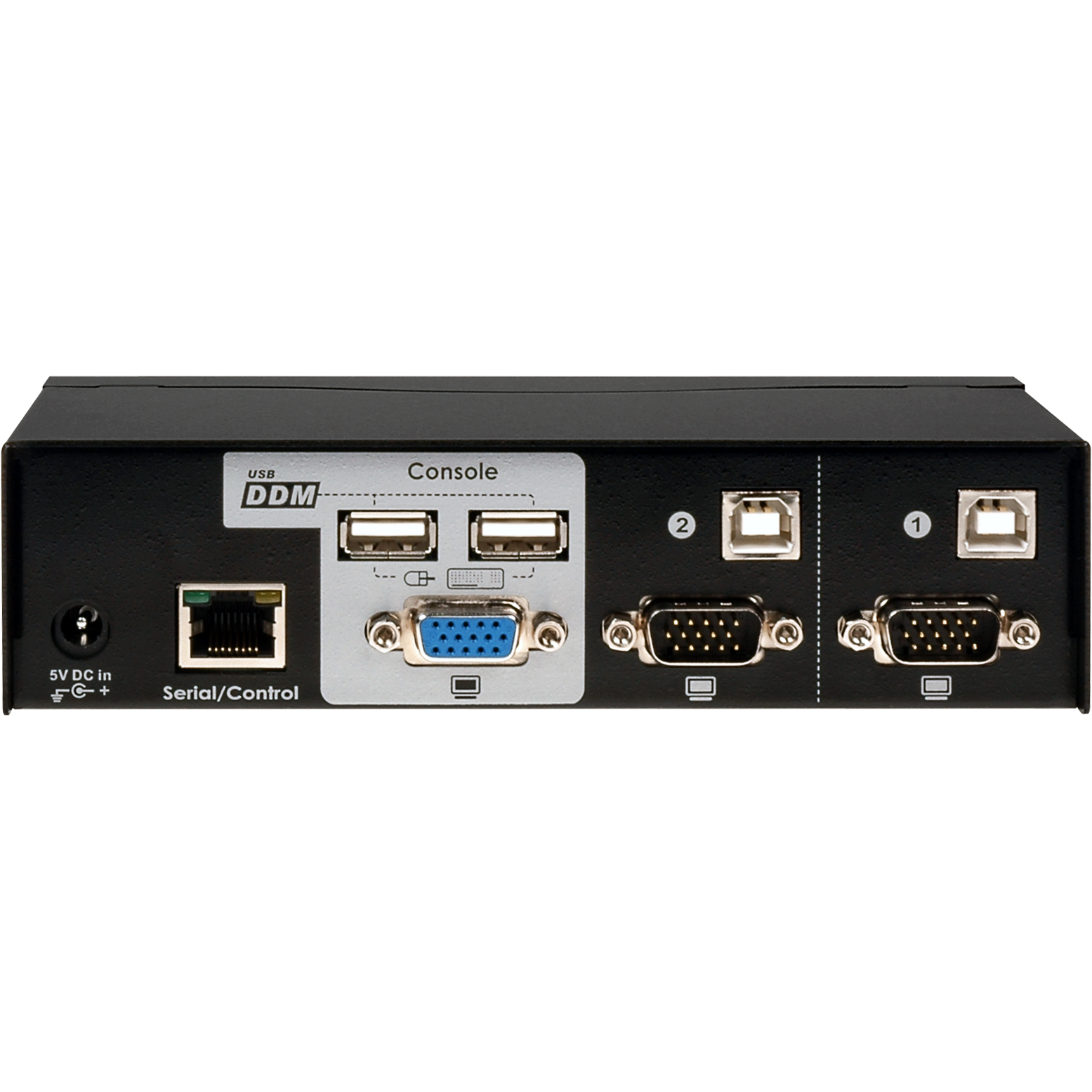 UR-12+ KVM switch for One Monitor and Two Computers