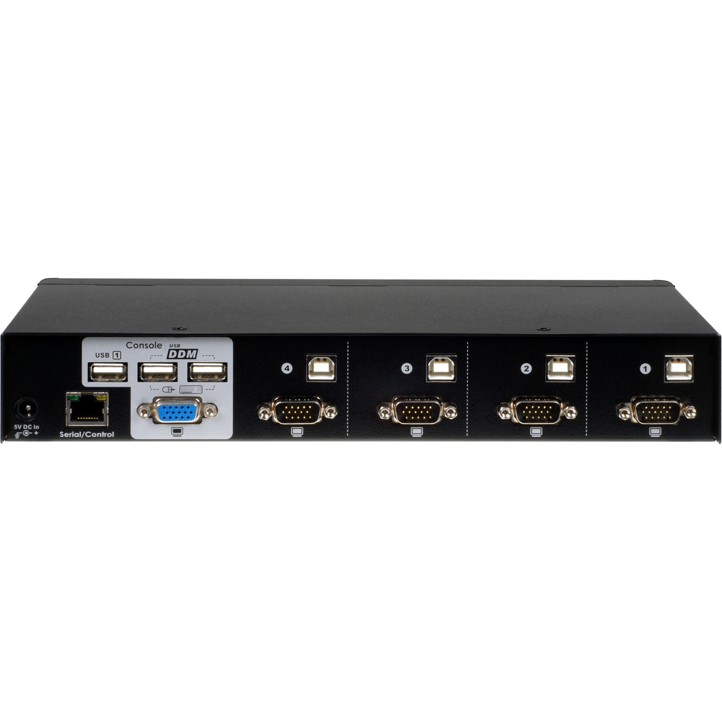 UR-14+ VGA KVM switch for One Monitor and Four Computers