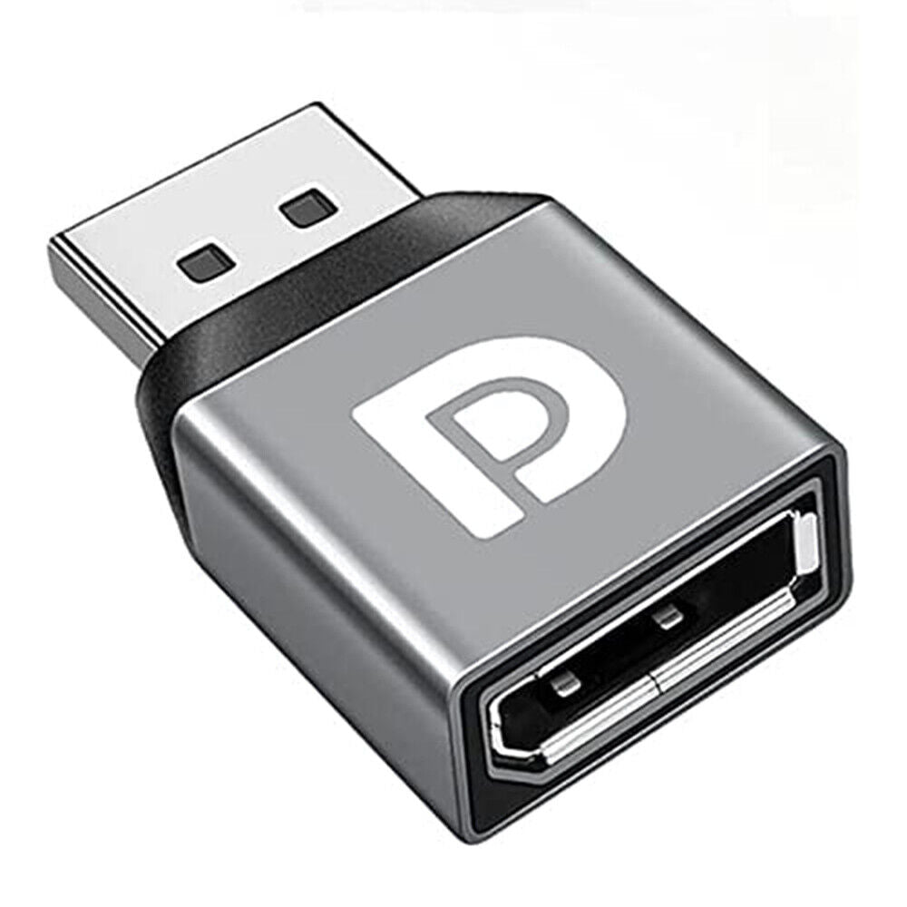 DisplayPort 1.4 Male to DisplayPort 1.4 Female Extension Adapter