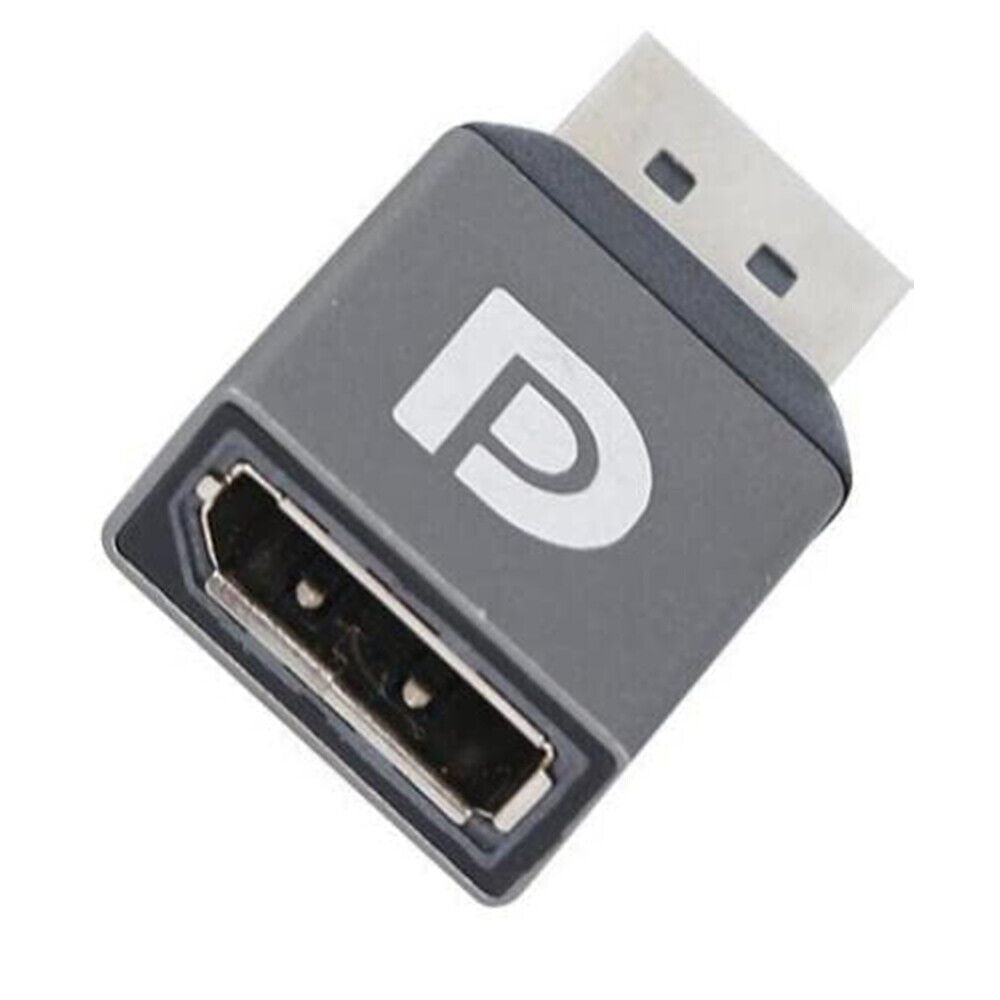 DisplayPort 1.4 Male to DisplayPort 1.4 Female Extension Adapter